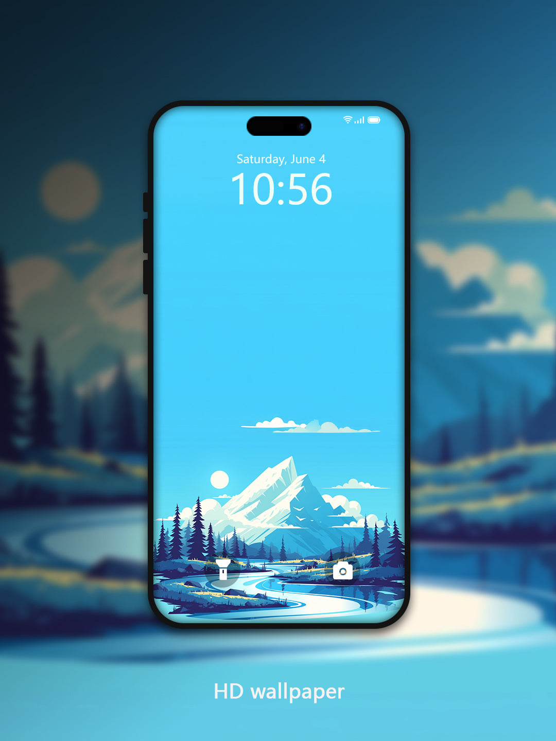 Flat illustrated wallpaper series-08 - Art Gamer