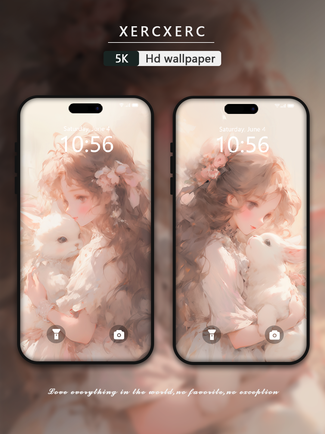 C040· Oil Painting Style · Bunny Slumber Phone Wallpaper