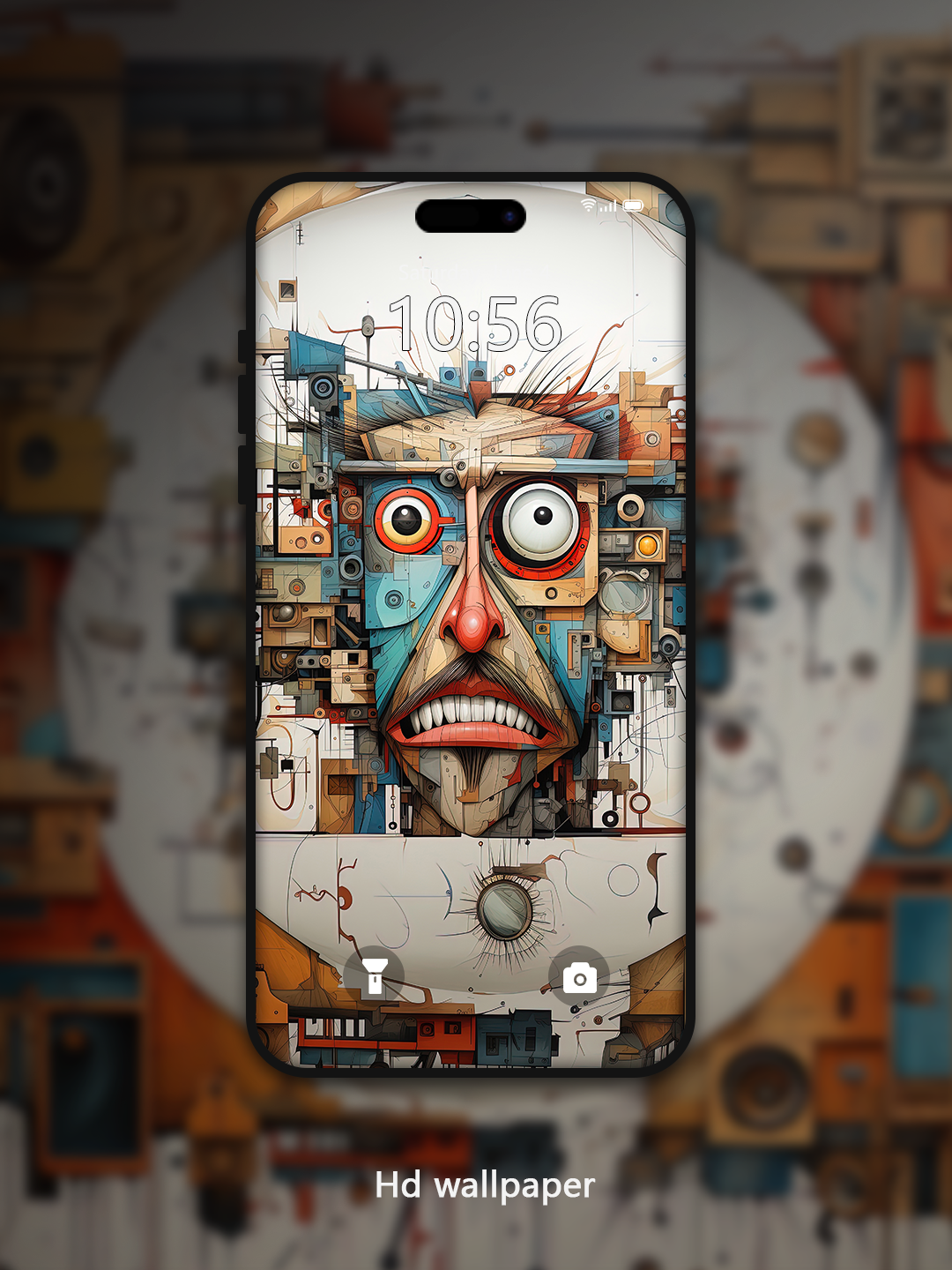 Abstract Characters2 HD Wallpaper