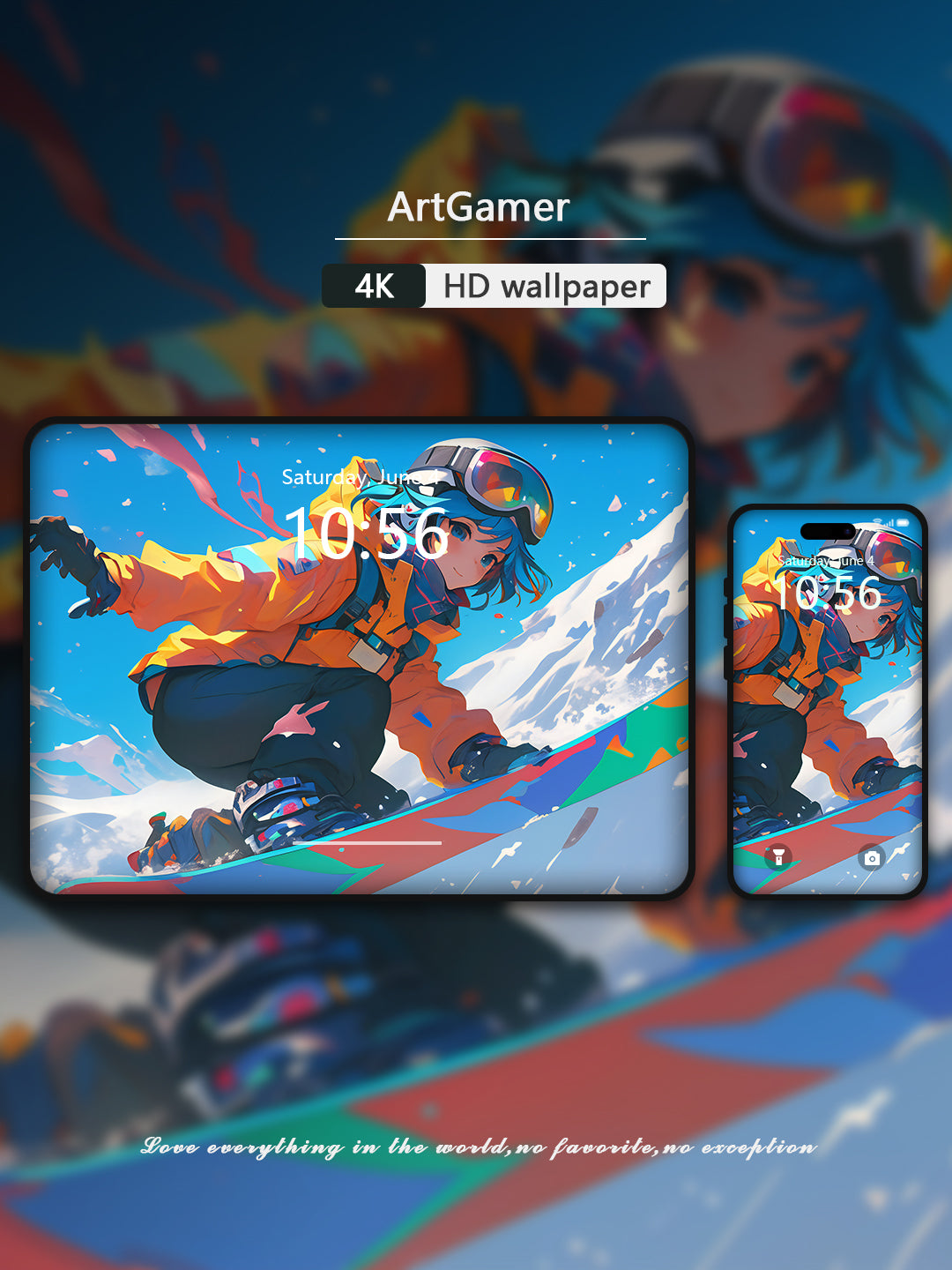 Cartoon series wallpaper-03 - Art Gamer