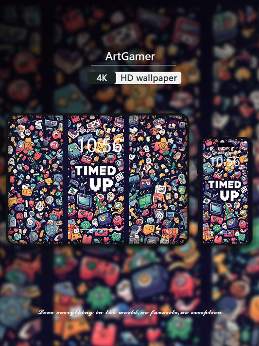 Cartoon series wallpaper-26 - Art Gamer