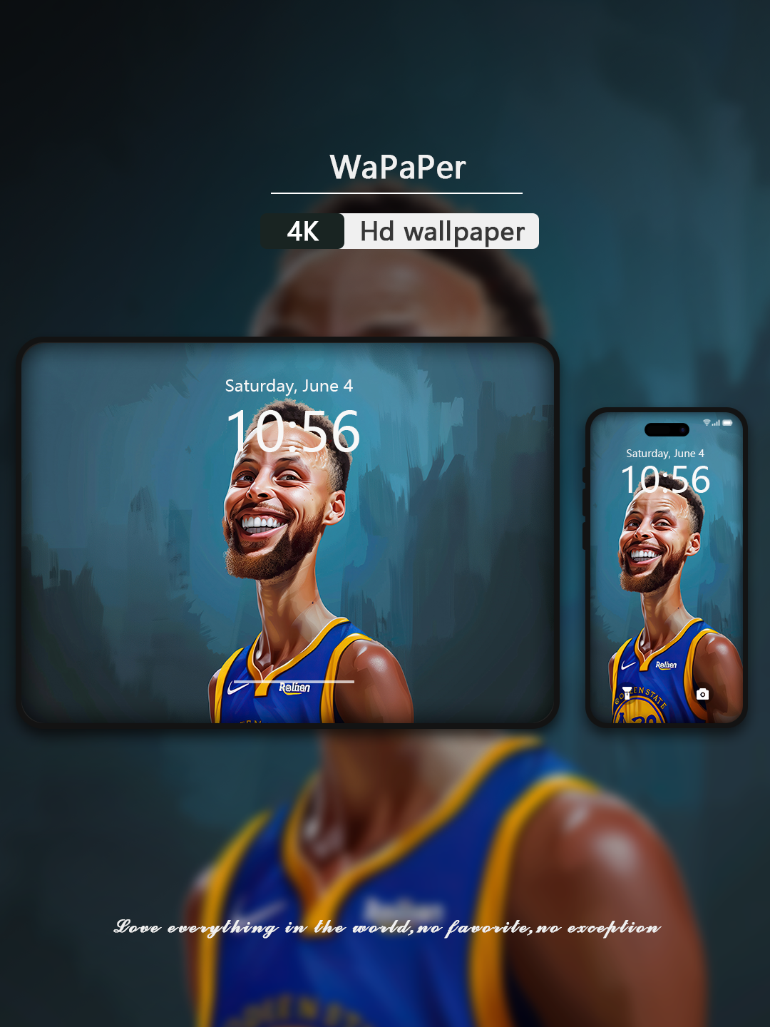 Manga Stephen Curry HD Wallpaper