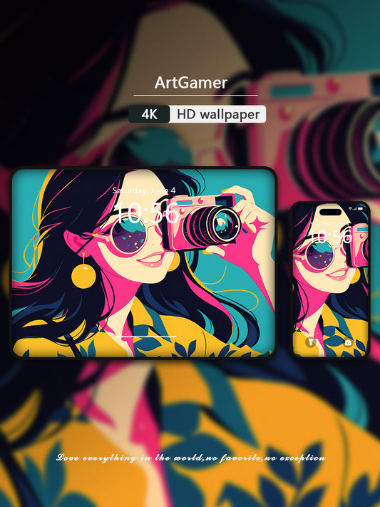 Style girl series wallpaper-17 - Art Gamer