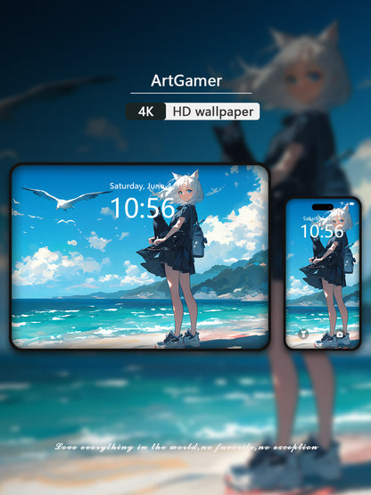 Style girl series wallpaper-18 - Art Gamer