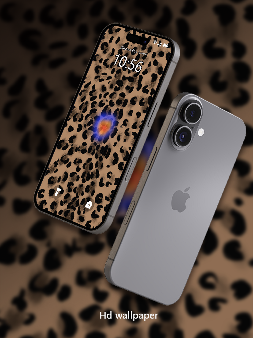 Leopard print HD Wallpaper