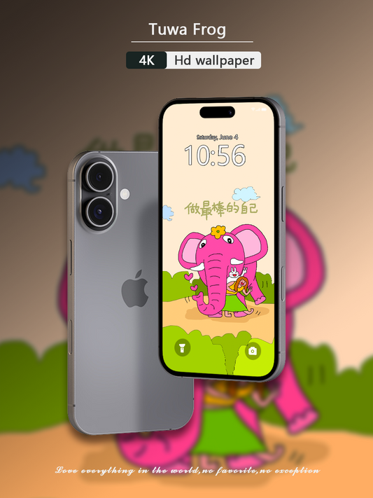 Pink elephant HD Wallpaper