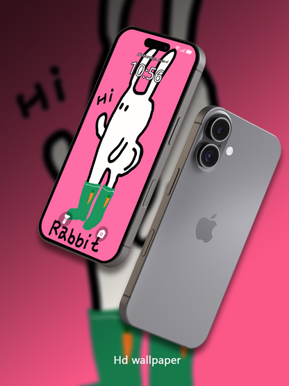 Hi Rabbit HD Wallpaper