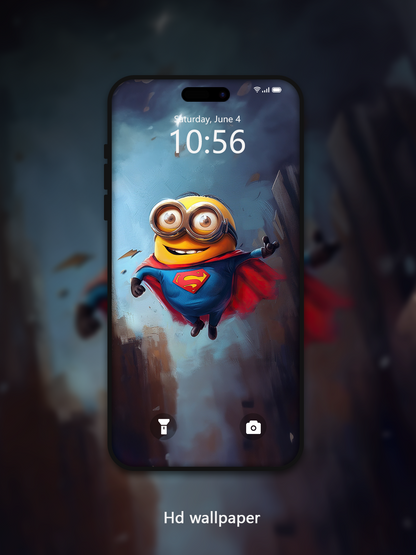 Minion Superhero HD Wallpaper