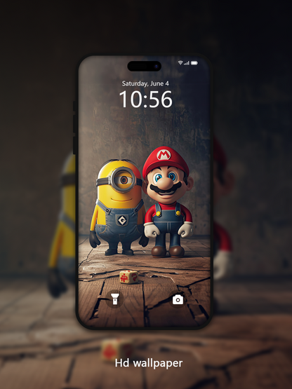 BOB and Mario HD Wallpaper