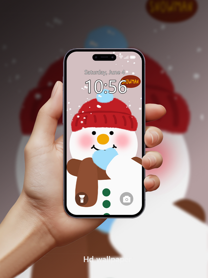 Snowman 2 HD Wallpaper