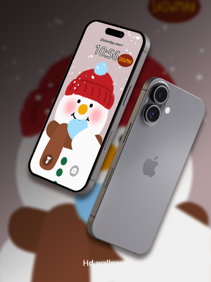 Snowman 2 HD Wallpaper